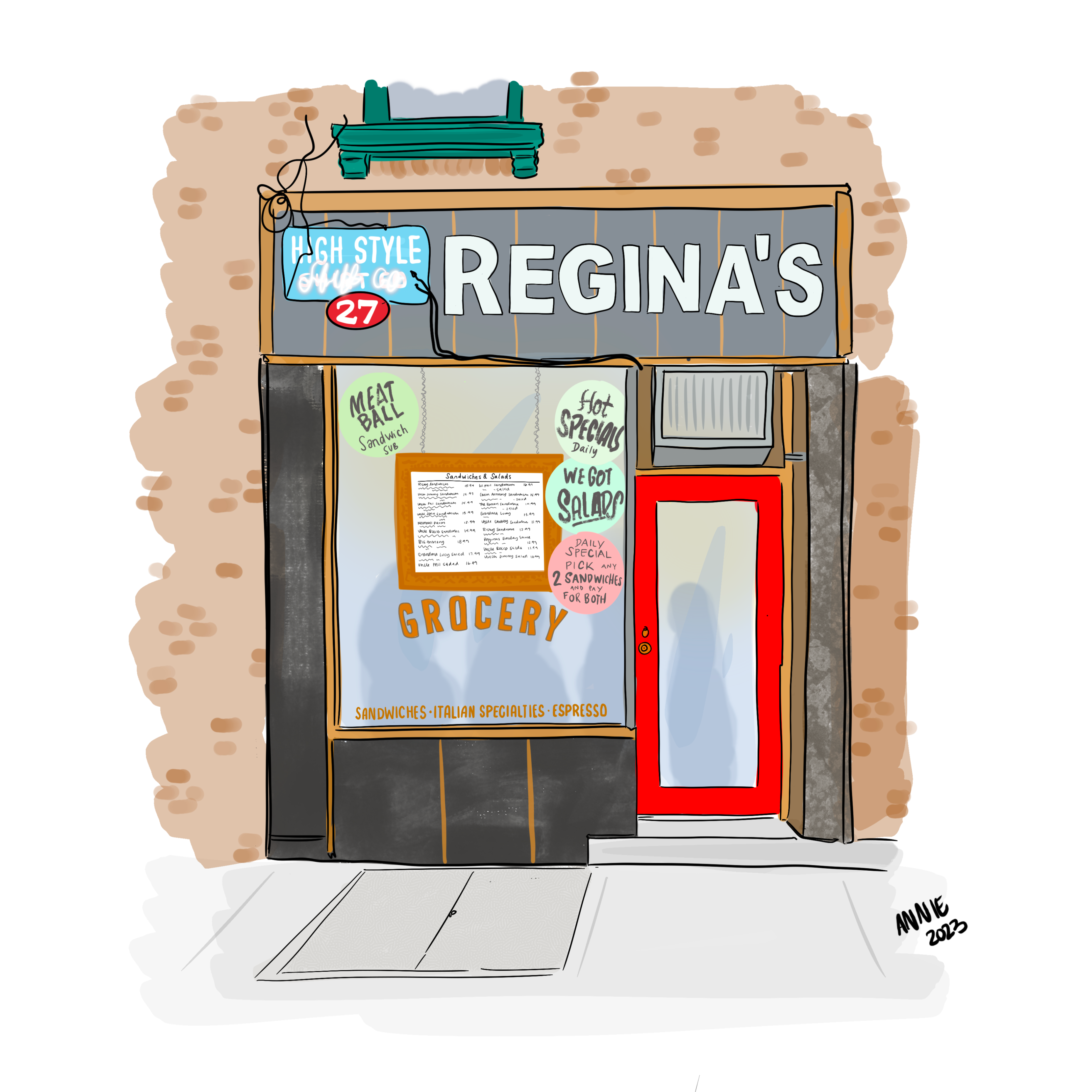 Regina's Grocery – Bop Bop Art